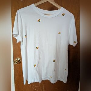 J. Crew Pride Heart Tee